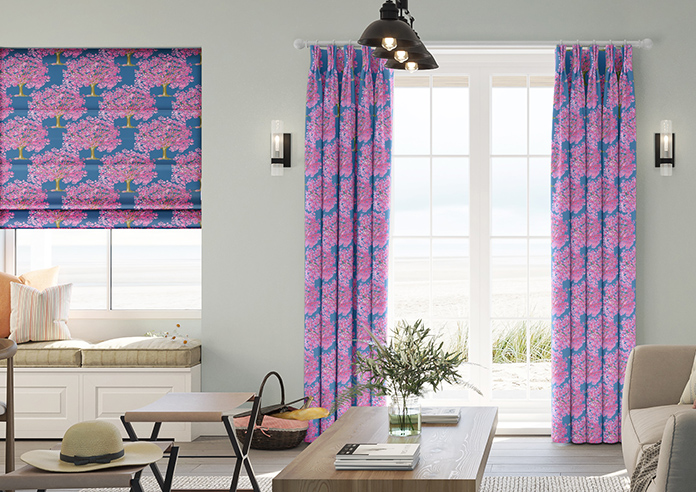 Classic Woodland, Ocean - Made to Measure Curtains - Image 3